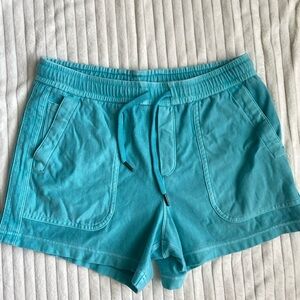 Athleta Turquoise Athletic Shorts